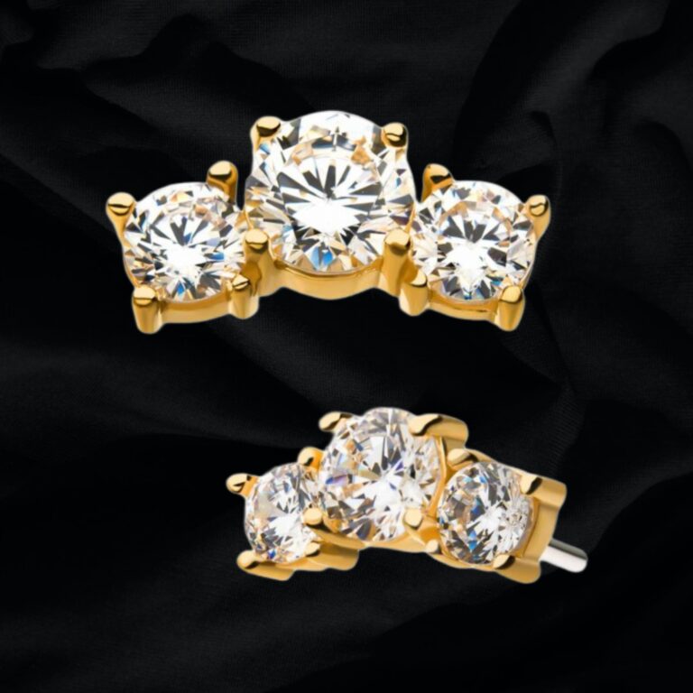 Gold Jewelry piercing photo